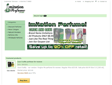 Tablet Screenshot of imitationperfume.com